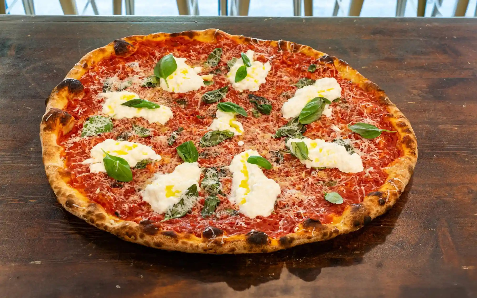 Tomato Burrata slice