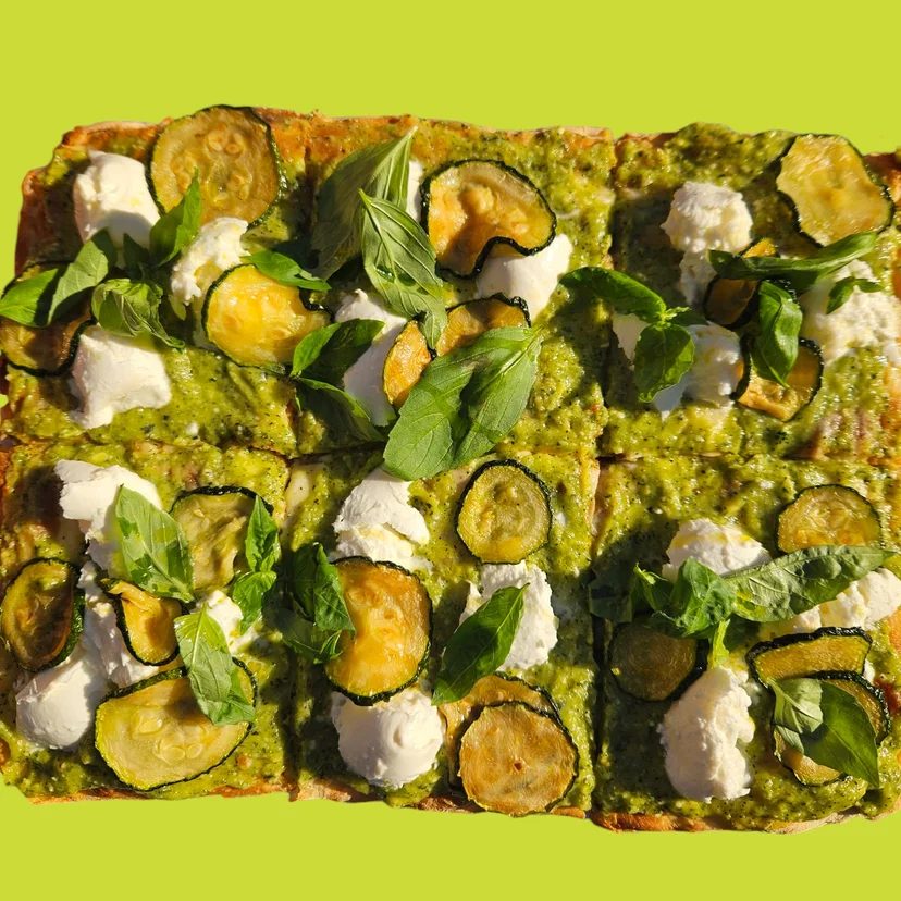 Zucchine e Ricotta slice